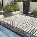 Ursa Navy Star 7.87 x 7.87 Porcelain Tile | Tile Club