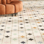 Ursa Turquoise Star 7.87 x 7.87 Porcelain Tile | Tile Club