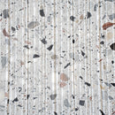 Valmarano Gray Textured Terrazzo Tile 12" x 24" | Tile Club