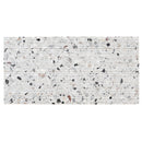 Valmarano Gray Textured Terrazzo Tile 12" x 24" | Tile Club