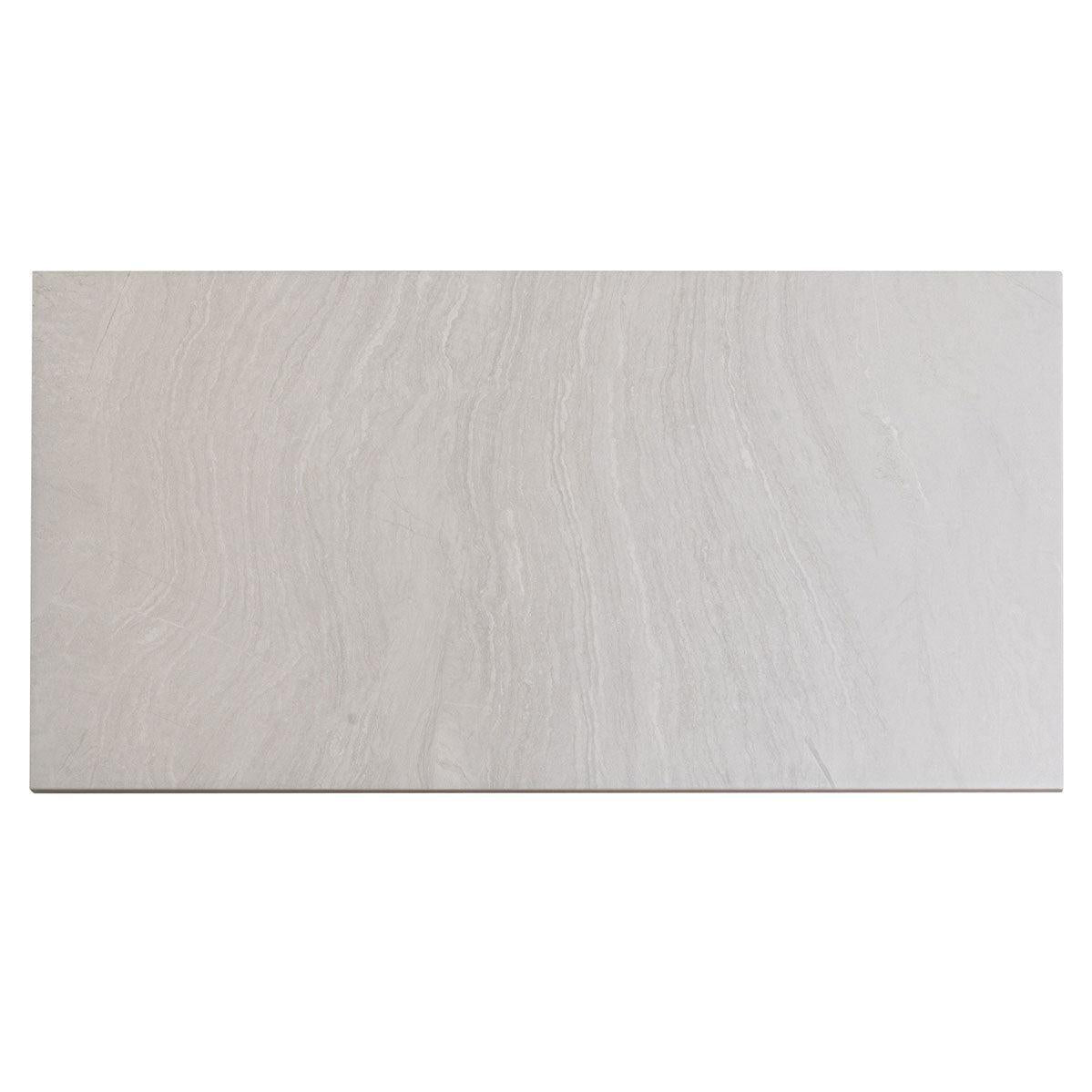 Varana Blanco Stone Look White Porcelain Tile | Tile Club