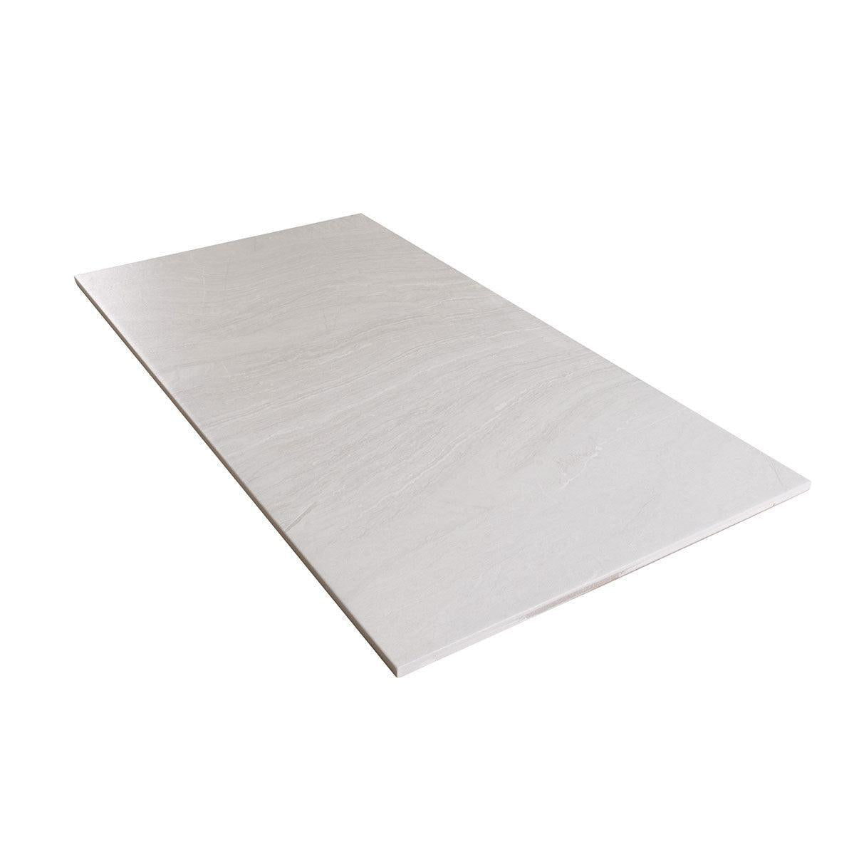 Varana Blanco Stone Look White Porcelain Tile | Tile Club