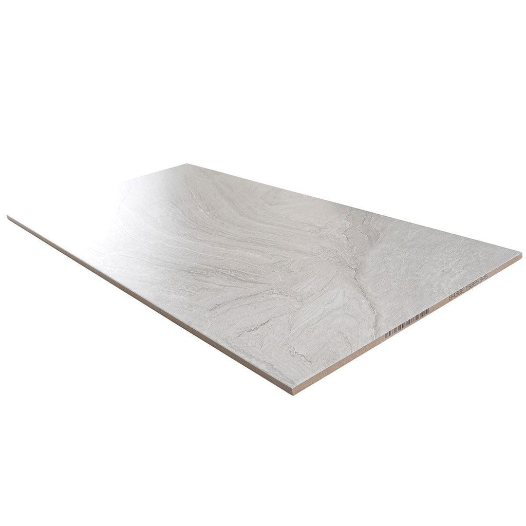 Varana Gris Stone Look Gray Porcelain Tile | Tile Club