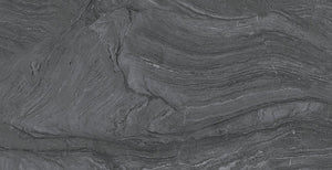 Varana Morengo Stone Look Black Porcelain Tile Sample
