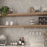 Velo Gray Porcelain Mosaic Tile