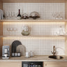 Velo White Porcelain Mosaic Tile