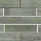Vinton Agave Gloss Ceramic Subway Tile 4"x16"