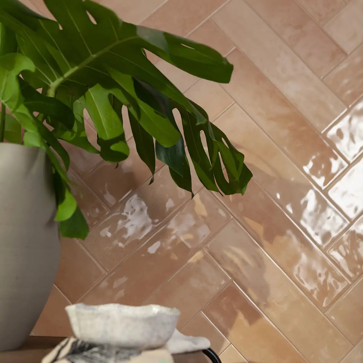Vinton Cotto Gloss Ceramic Subway Tile Sample 4"x16"