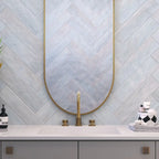 Vinton Glacial Gloss Ceramic Subway Tile 4"x16"