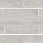 Vinton Gris Gloss Ceramic Subway Tile Sample 4"x16"