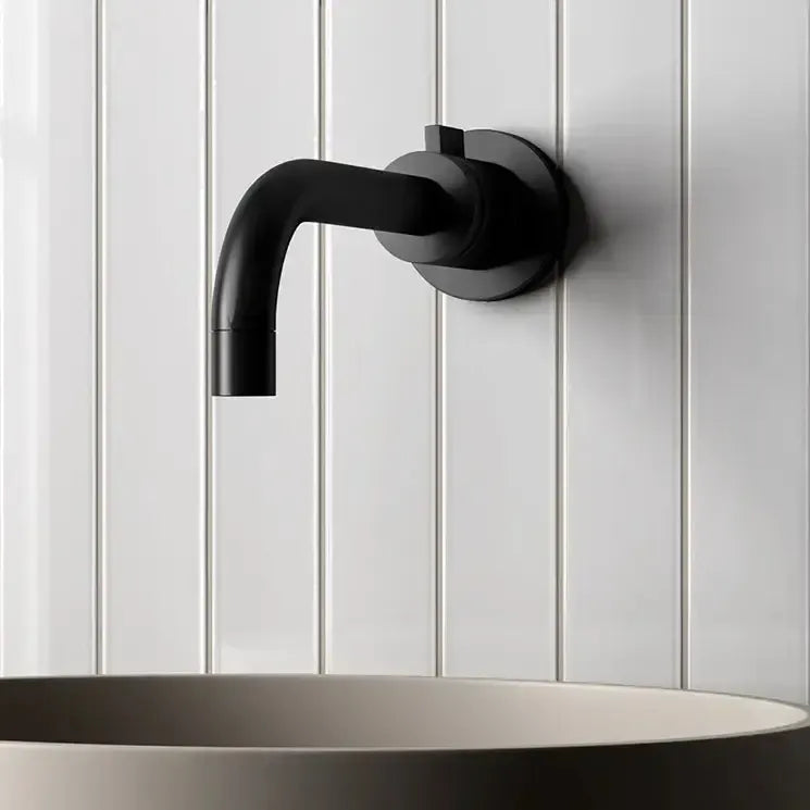 Viva Snow white ceramic subway tile bathroom backsplash
