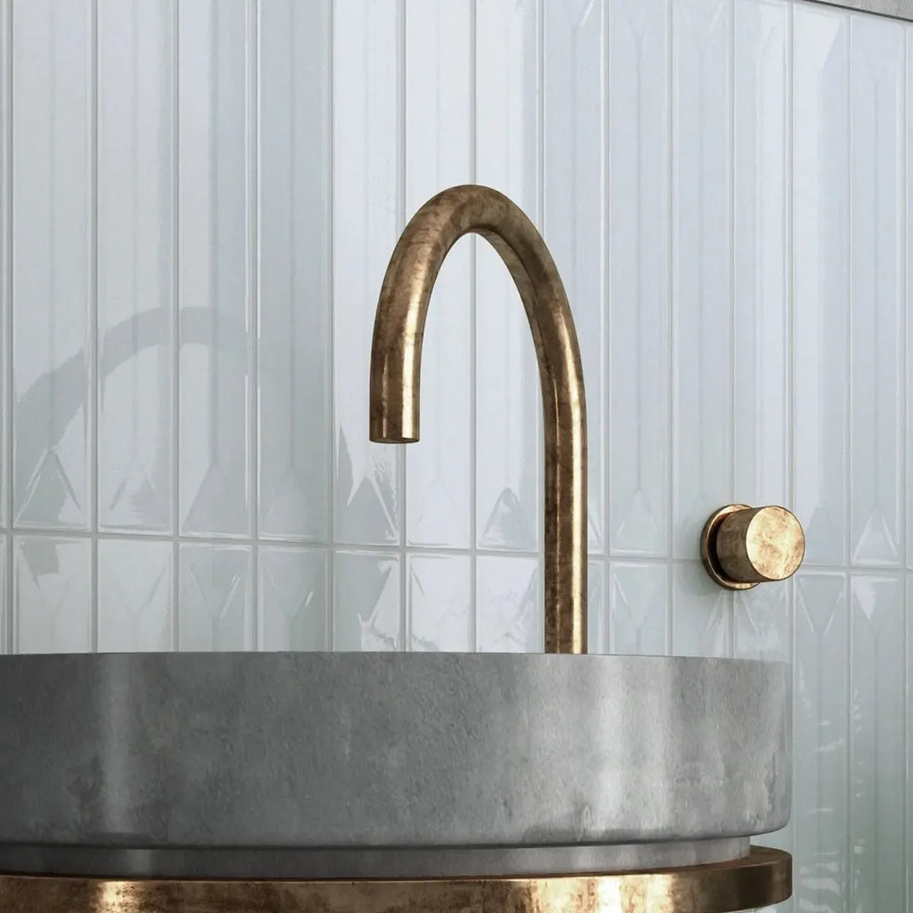 Viva Peak Sky 2x16 Ceramic Subway Tile