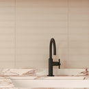 Viva Sand Ceramic Subway Tile Backsplash
