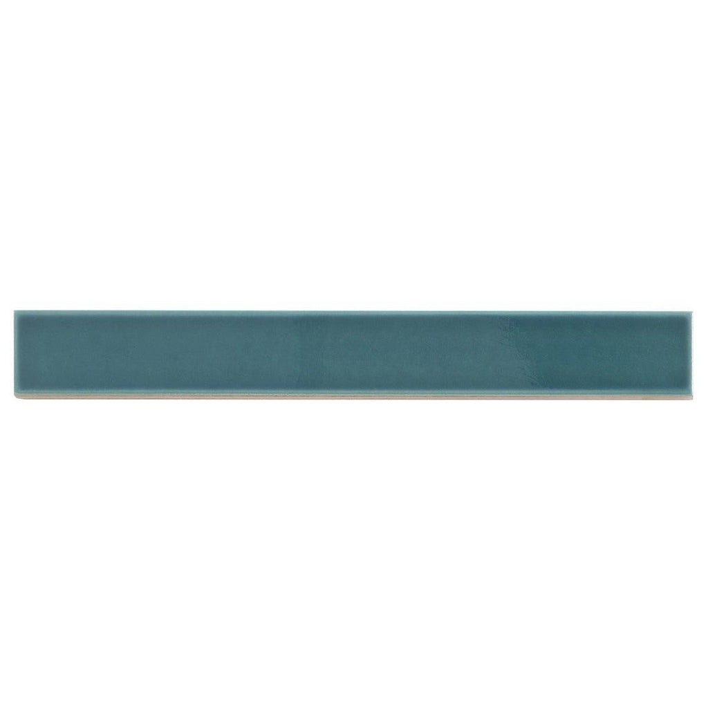 Viva Teal 2x16 Ceramic Subway Tile | Tile Club