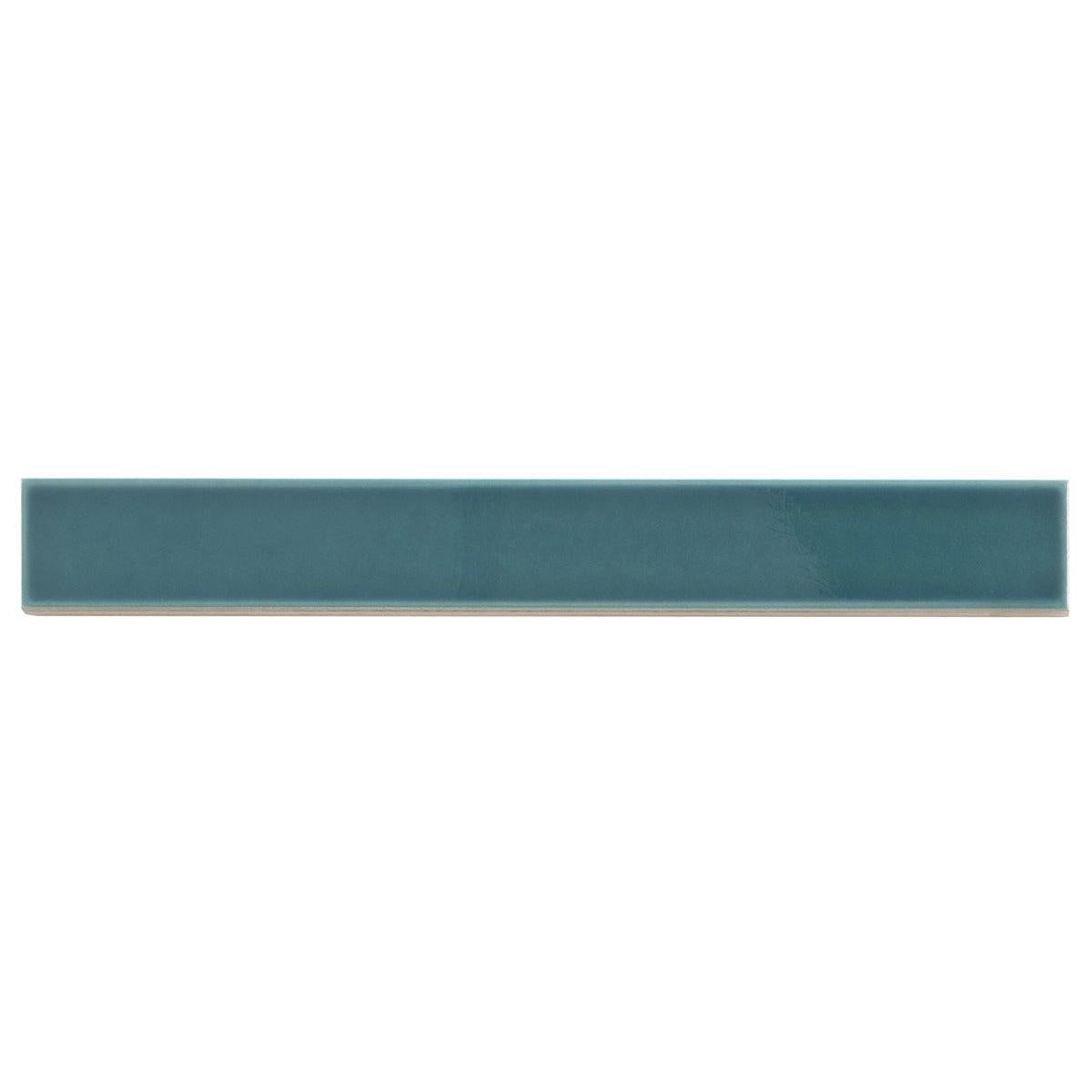Viva Teal 2x16 Ceramic Subway Tile | Tile Club