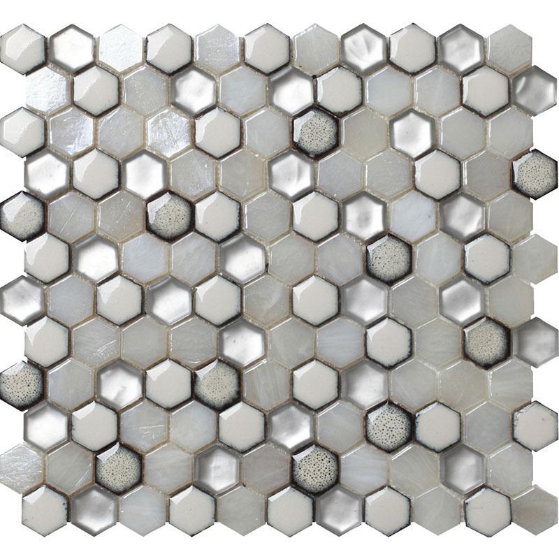 pearl hexagon tile