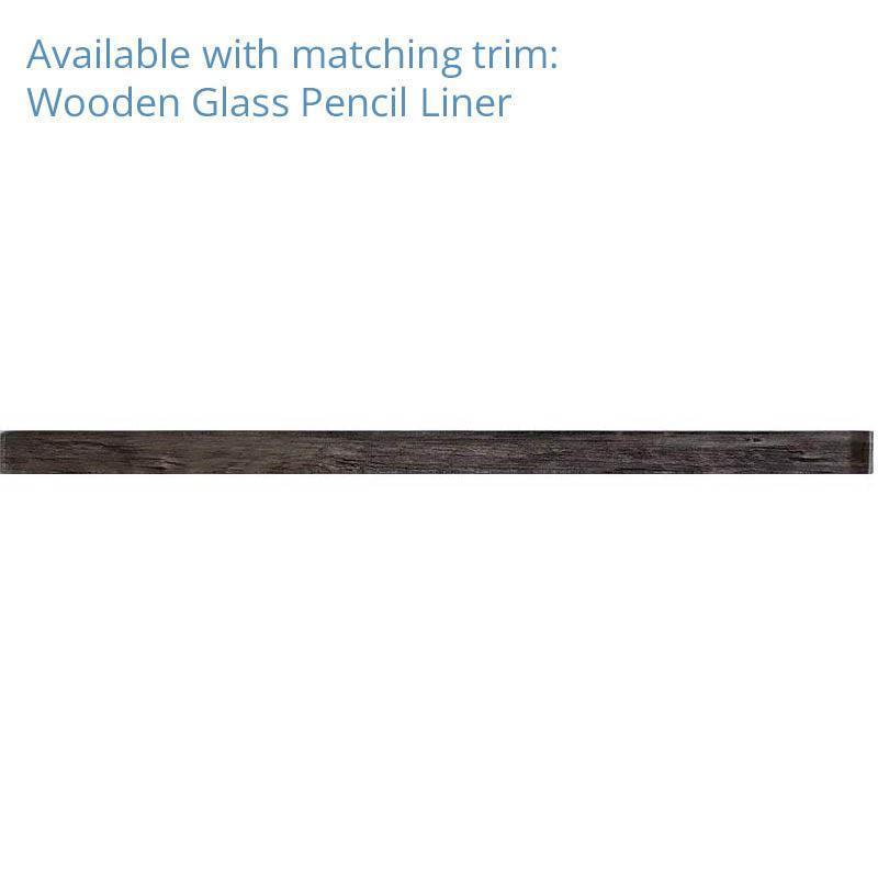 Wooden Glass Subway Mosaic Tile | Tile Club