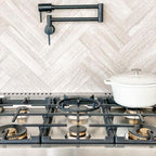 Wooden Beige 4X12 Honed Marble Tile Backsplash Tile