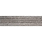 Etched chevron pattern subway tile