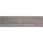 Etched chevron pattern subway tile