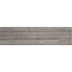 Etched chevron pattern subway tile