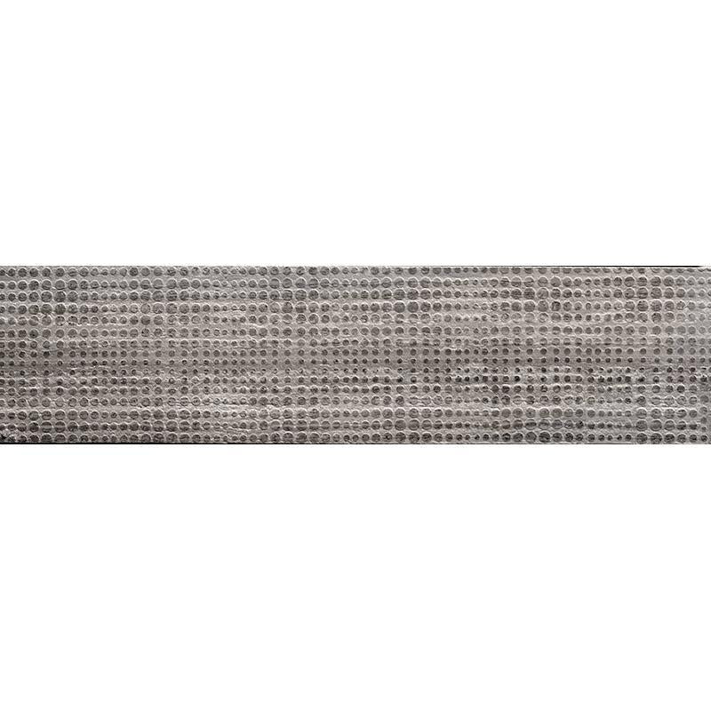 Wooden Beige Dots Etched Subway Marble Tile Sample