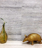 Textured Etched Marble Subway Tiles with Gator Skin Patterned