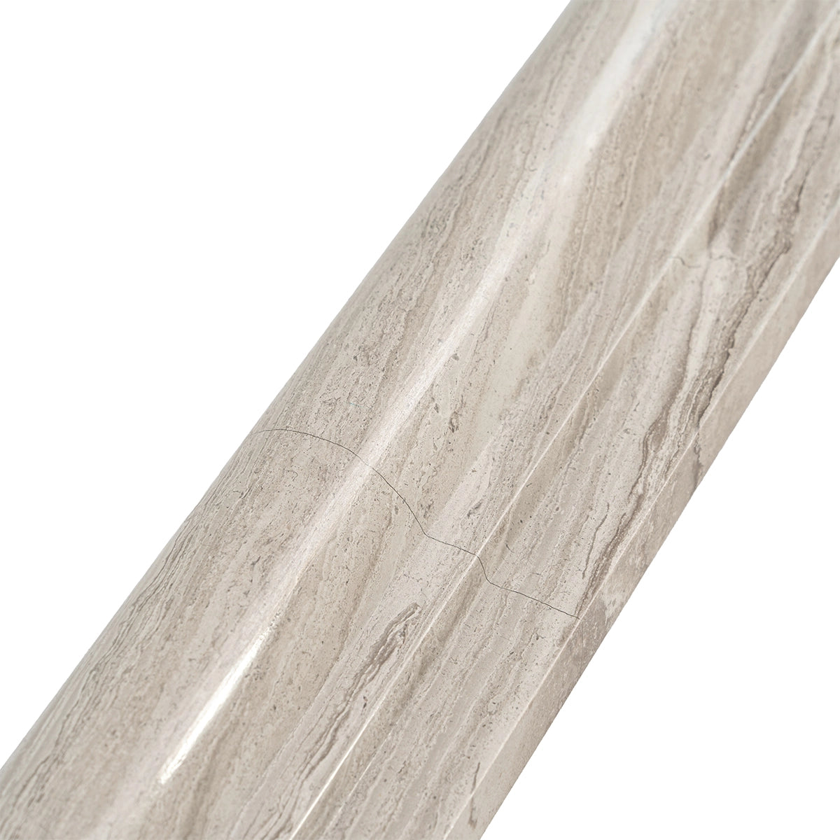 Wooden Beige Marble Chair Rail Polished | Tile Club