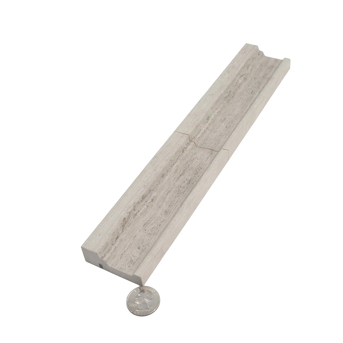 Wooden Beige Marble Nova Chair Rail Polished | Tile Club