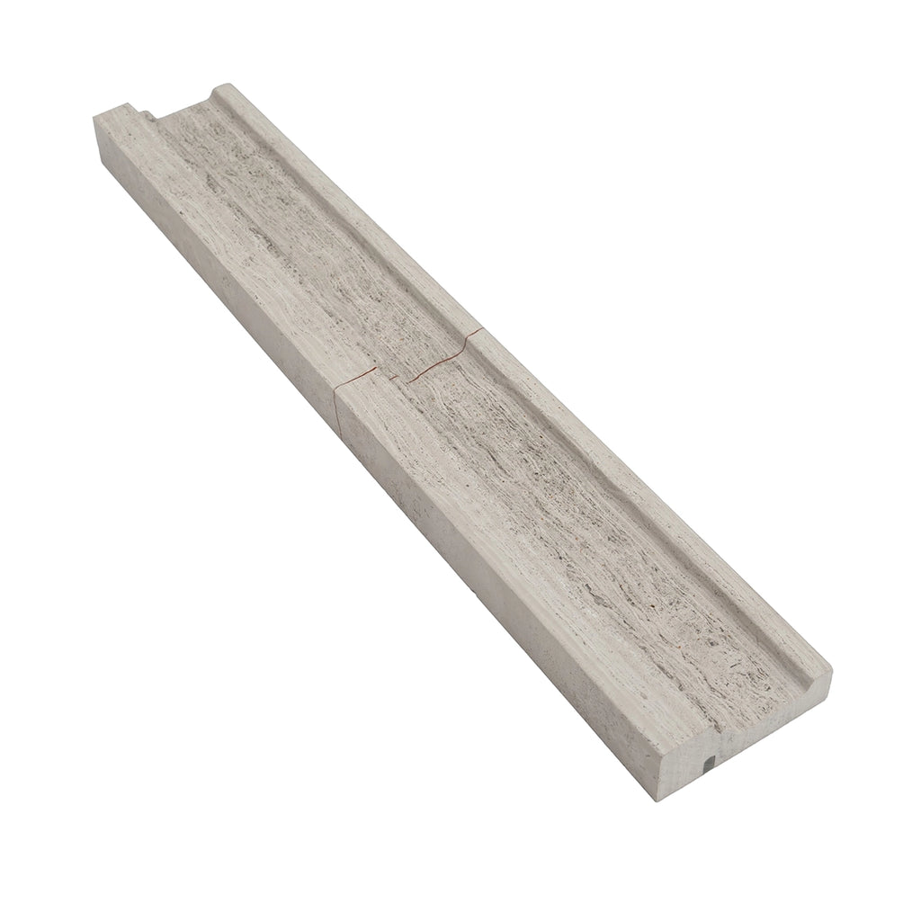 Wooden Beige Marble Nova Chair Rail Polished | Tile Club