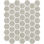 Yosemite Greige Stone Look Hexagon Ceramic Mosaic Tile | Tile Club