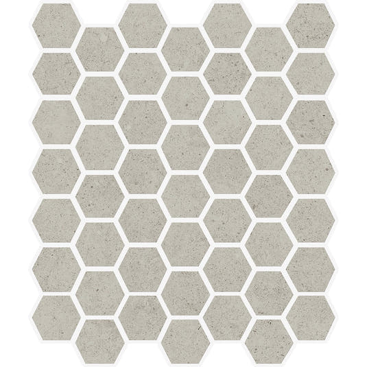 Yosemite Greige Stone Look Hexagon Ceramic Mosaic Tile | Tile Club