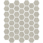Yosemite Greige Stone Look Hexagon Ceramic Mosaic Tile Sample | Tile Club