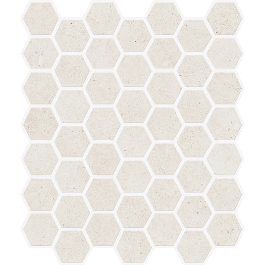 Yosemite Shell Stone Look Hexagon Ceramic Mosaic Tile | Tile Club