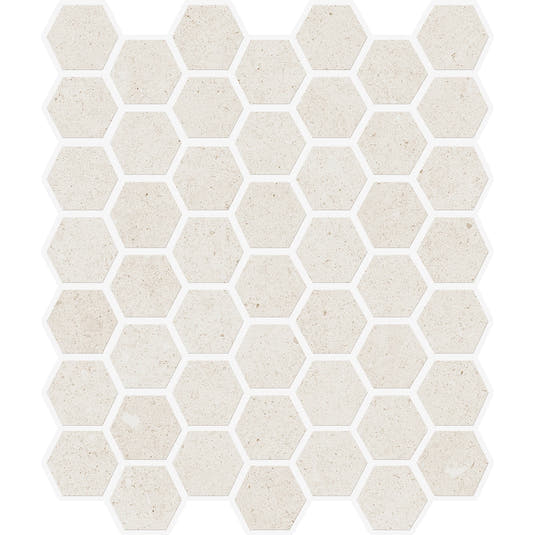 Yosemite Shell Stone Look Hexagon Ceramic Mosaic Tile | Tile Club