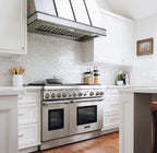 Zellige White Ceramic Subway Tile Kitchen Backsplash