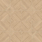 Japandi Honey Geometric Parquet Wood-Look Tile Flooring
