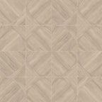 Japandi Natural Geometric Parquet Wood-Look Tile Flooring
