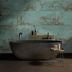 Zinc Green Matte Ceramic Wall Tile 18" x 48" | Tile Club